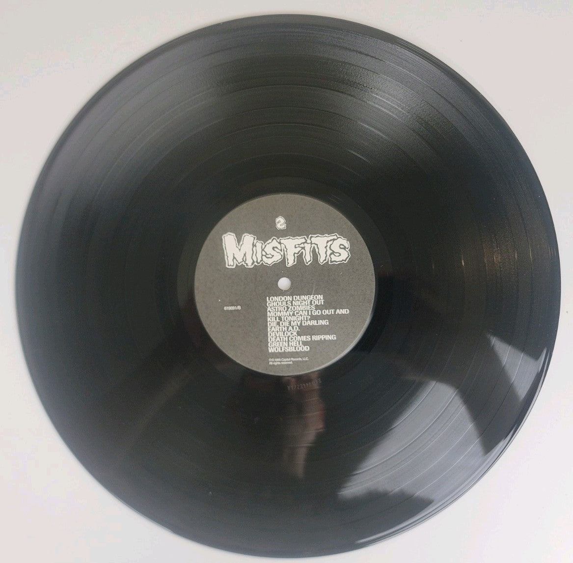 Misfits Collection 1 LP Plan 9 Caroline Phil Austin Trutone Cut GZ Pressing NM/NM