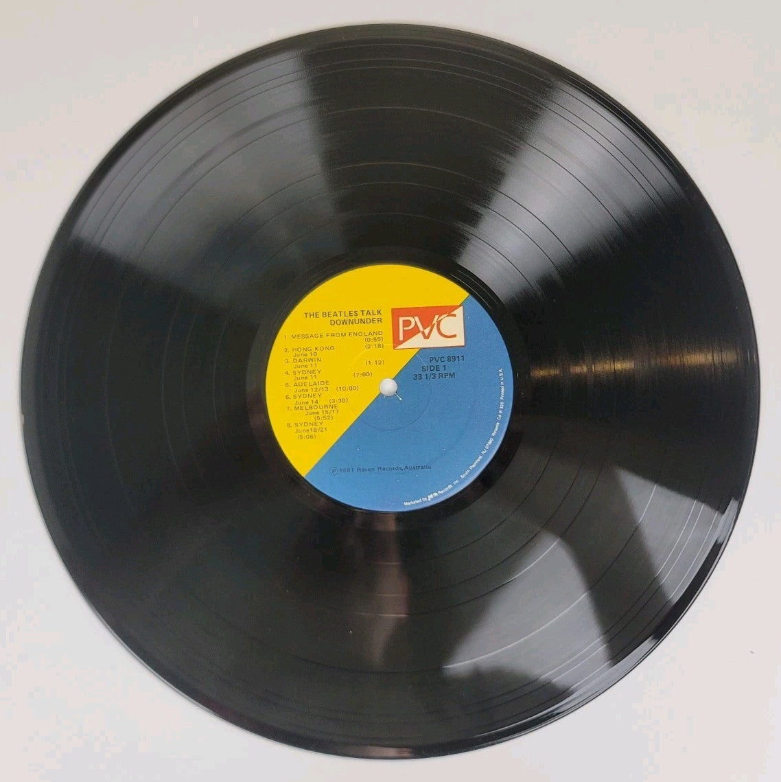 Beatles – Talk Downunder LP 1982 US PVC 8911 Sterling Mastered NM/VG+