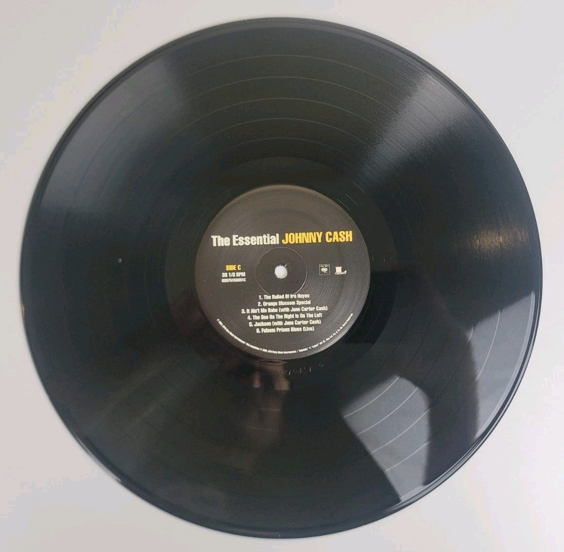 Johnny Cash – The Essential Johnny Cash 2LP Vinyl Remastered Legacy VG+/NM