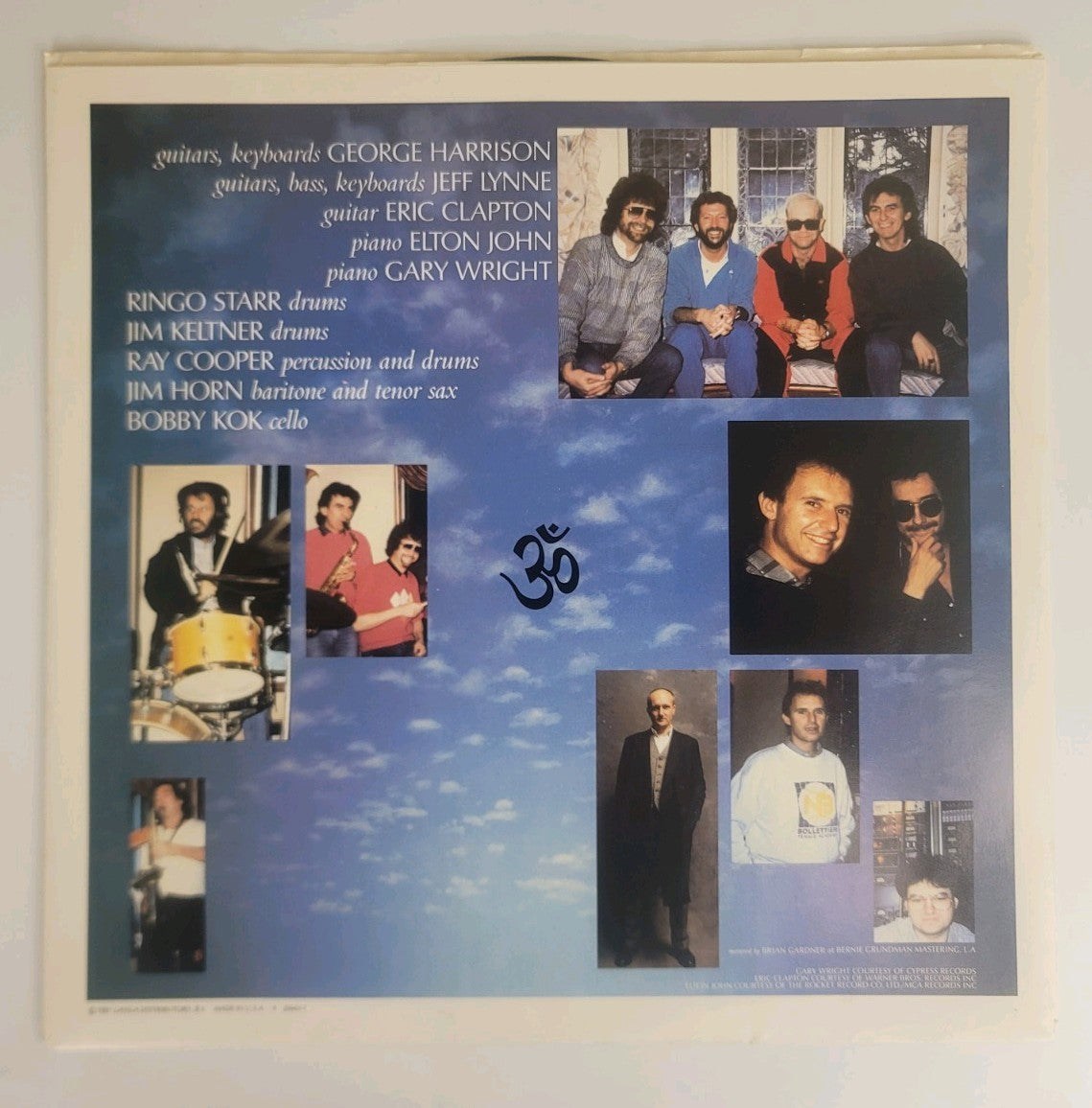 George Harrison – Cloud Nine LP 1987 US 1st Press Specialty Flower Master NM/NM
