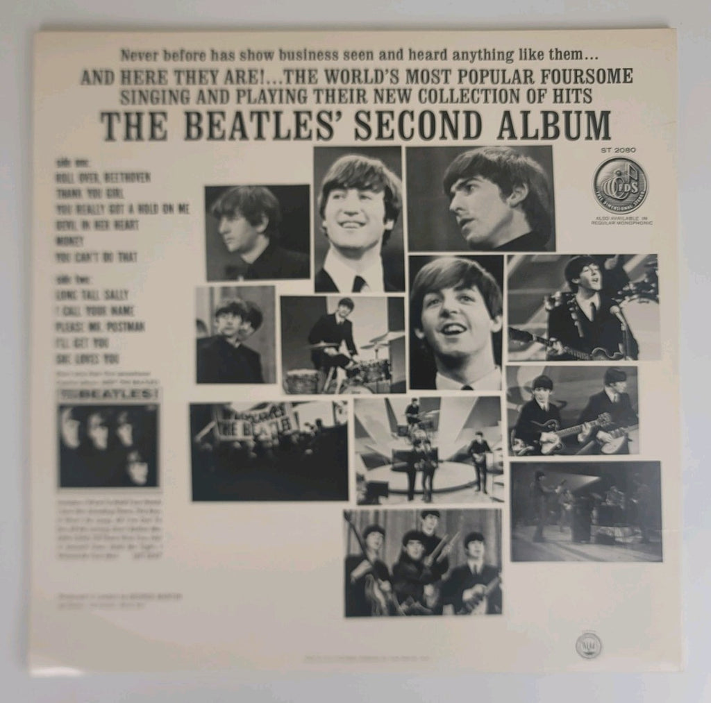 Beatles The Beatles' Second Album LP 80s Capitol Rainbow Specialty SRC NM/VG+