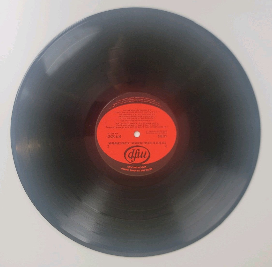 George Harrison – The Best Of George Harrison LP 1981 UK EMI MFP 50523 NM/VG+
