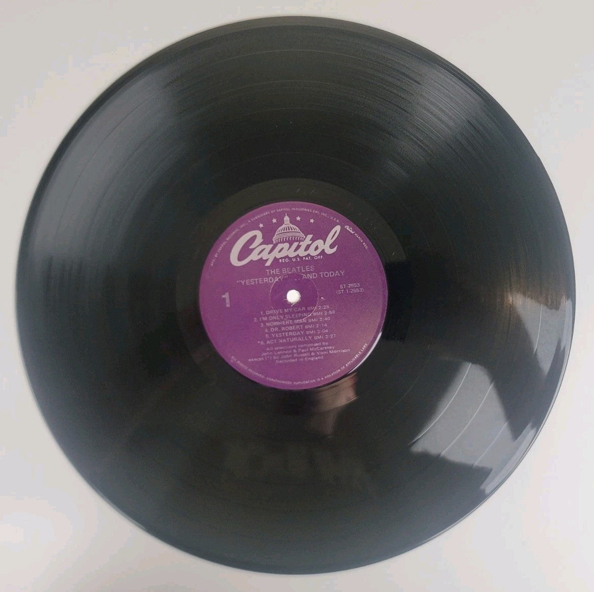 The Beatles – Yesterday And Today LP All True Stereo 1978 Capitol Purple NM/VG+