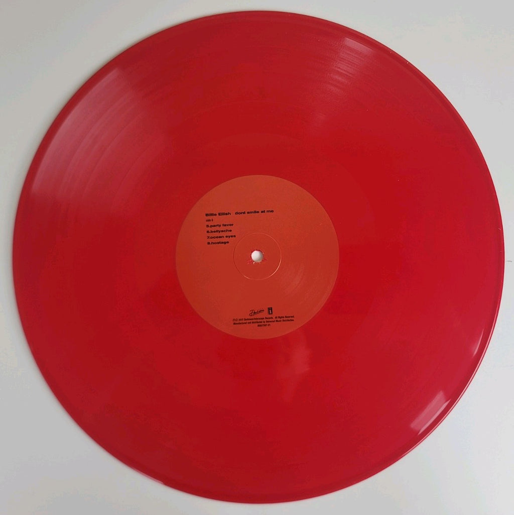 Billie Eilish – Dont Smile At Me 12" Vinyl EP Reissue Interscope Darkroom NM/NM