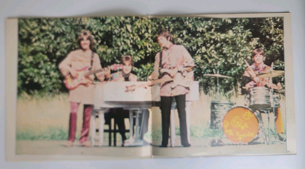 Beatles Magical Mystery Tour LP 1976 UK 1st Parlophone Harry Moss HTM NM/VG+