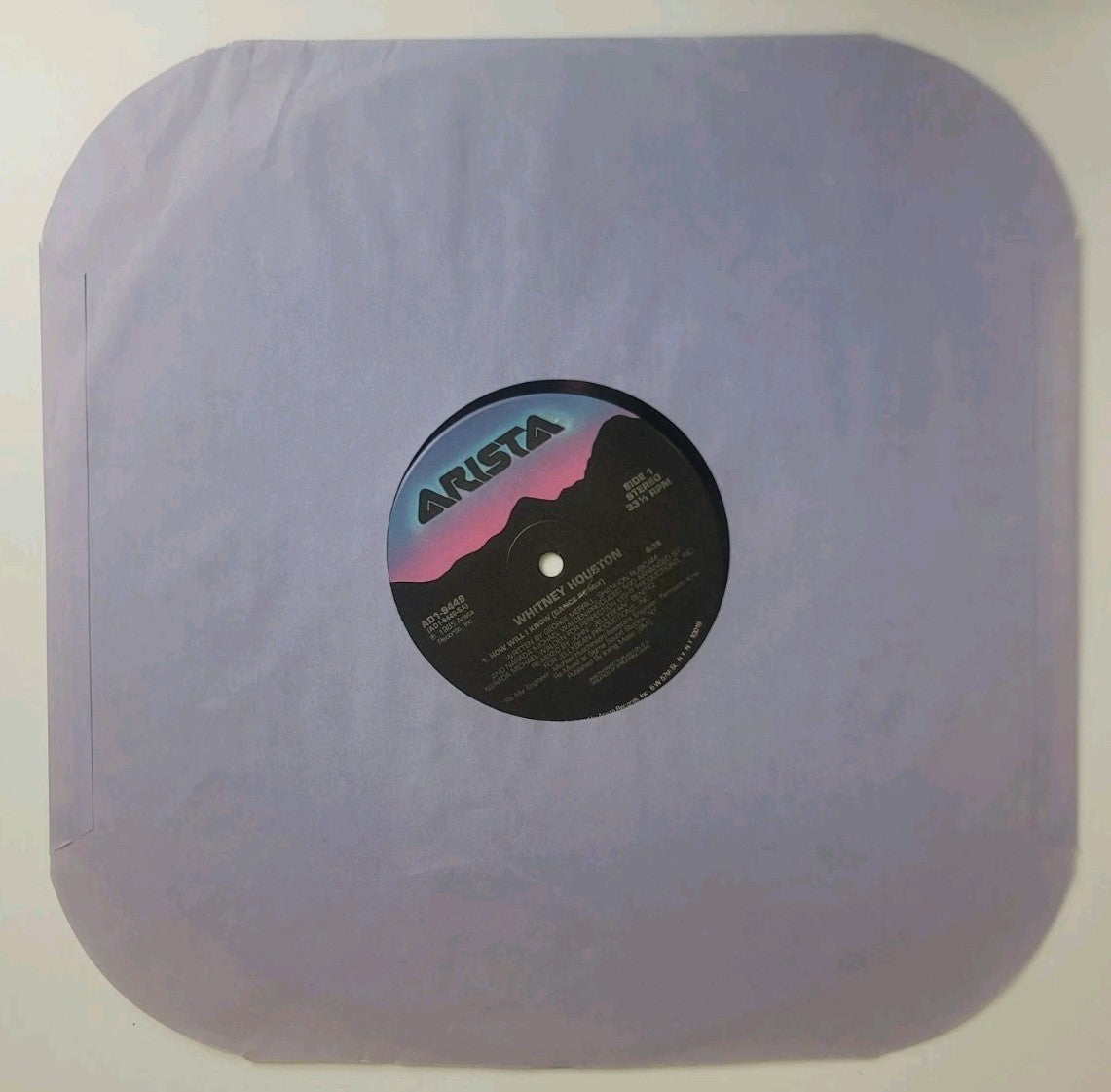 Whitney Houston – How Will I Know 12" Vinyl Single (1985 Arista Sterling NM/NM)