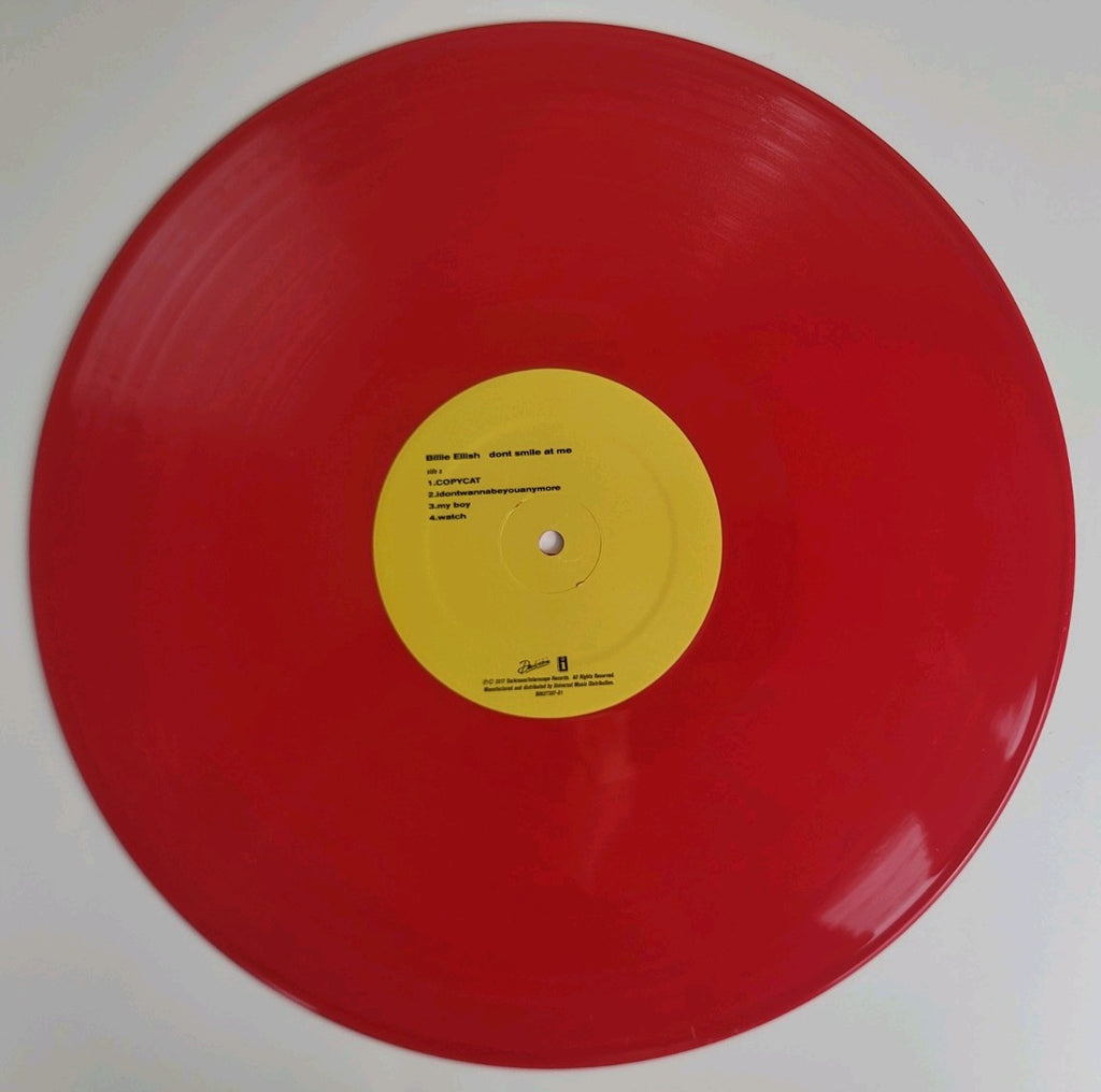 Billie Eilish – Dont Smile At Me 12" Vinyl EP Reissue Interscope Darkroom NM/NM