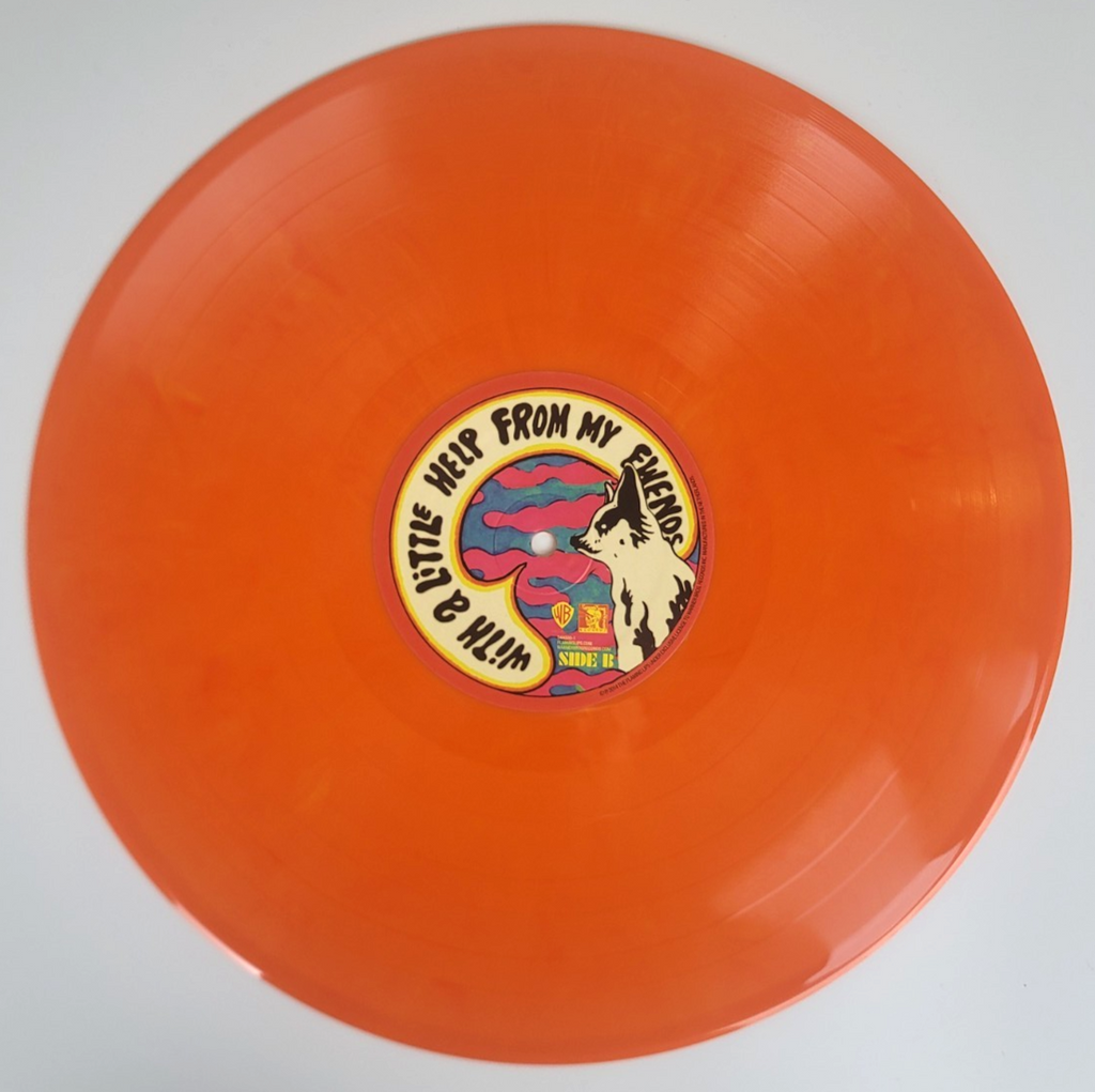 Flaming Lips With A Little Help From My Fwends LP Orange Vinyl United NM/NM