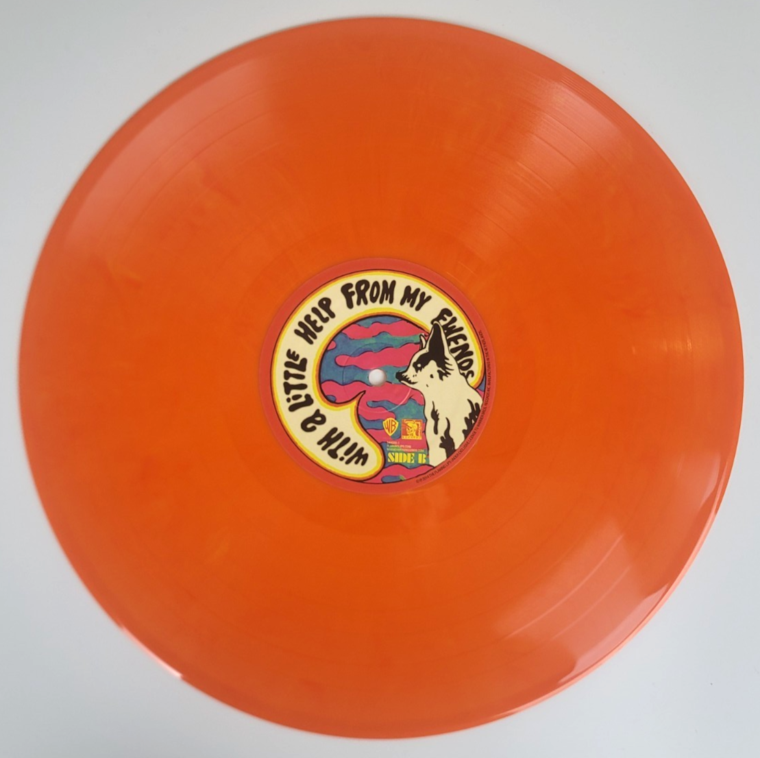 Flaming Lips With A Little Help From My Fwends LP Orange Vinyl United NM/NM