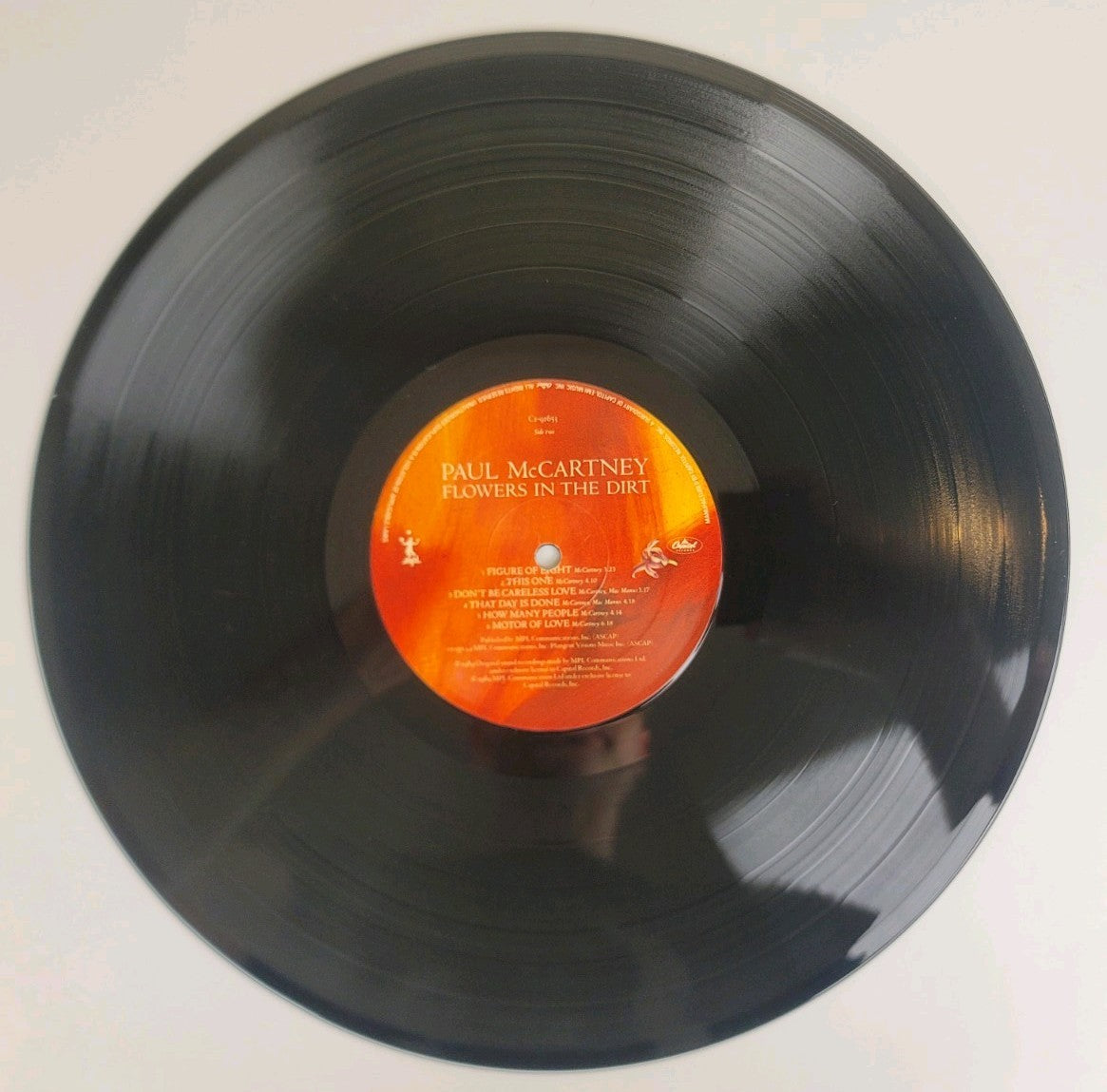 Paul McCartney – Flowers In The Dirt LP 1989 US 1st Press Masterdisk DMM NM/NM