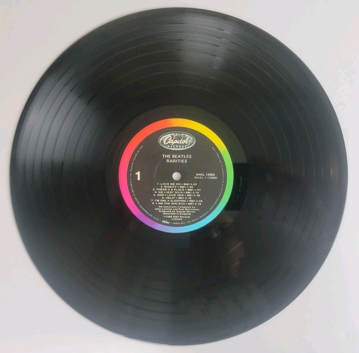 The Beatles – Rarities LP 1st Cover Butcher Shot 1980 Capitol Jacksonville NM/VG+