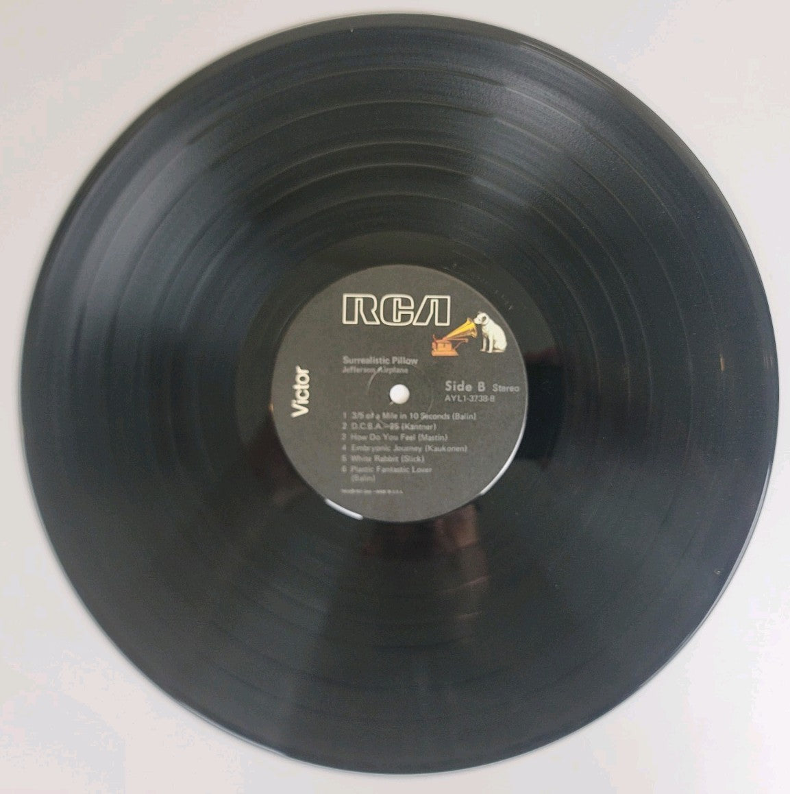 Jefferson Airplane Surrealistic Pillow LP 1980 RCA Indianapolis Hybrid NM/G+