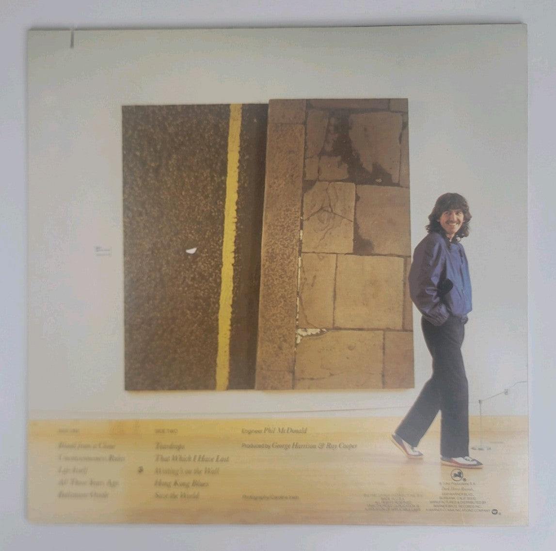 George Harrison – Somewhere In England LP 1981 US Map Cover SRC/EDP NM/VG+