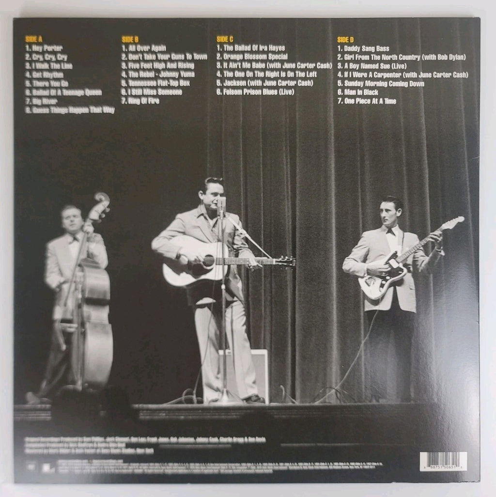 Johnny Cash – The Essential Johnny Cash 2LP Vinyl Remastered Legacy VG+/NM