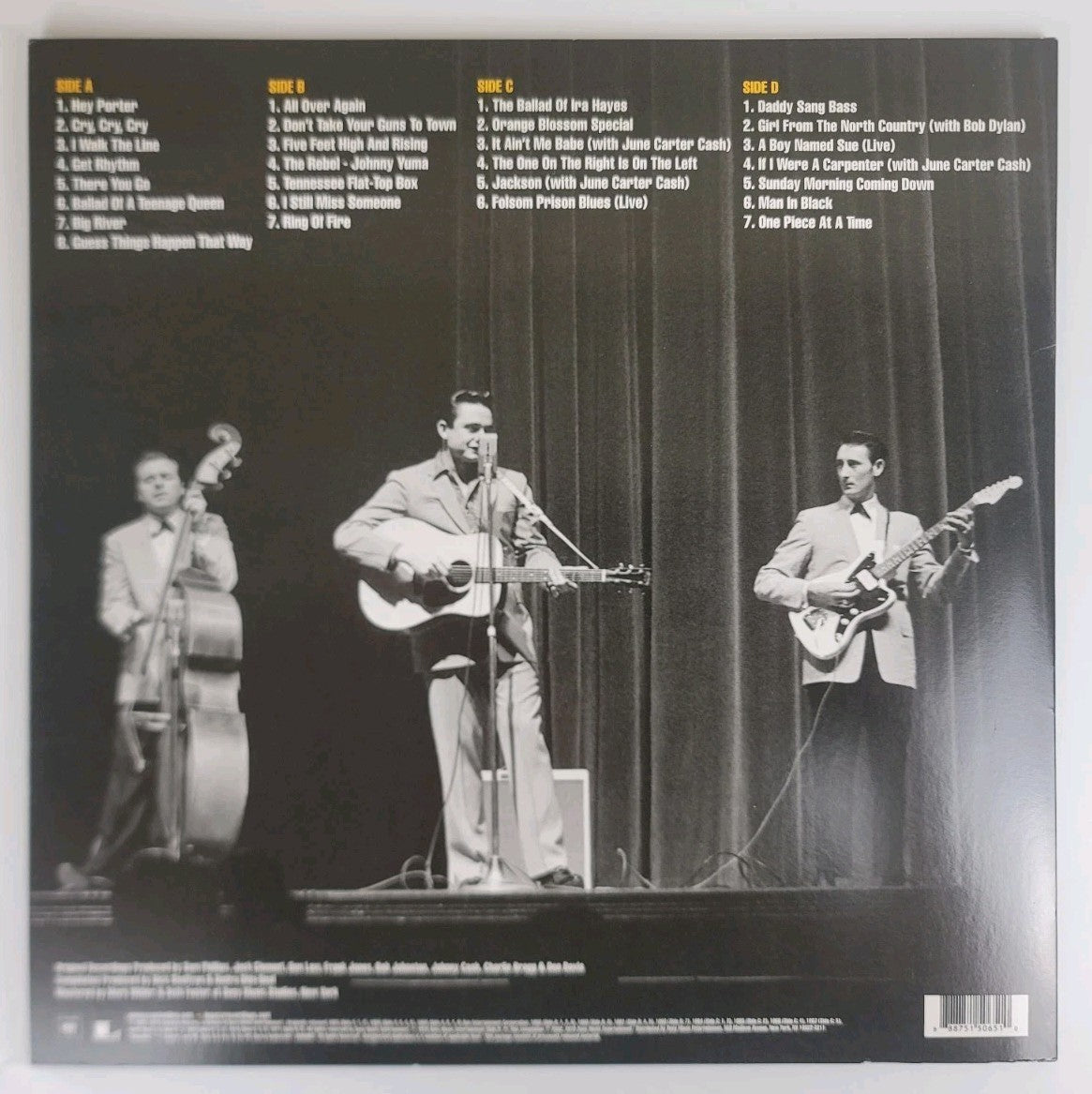 Johnny Cash – The Essential Johnny Cash 2LP Vinyl Remastered Legacy VG+/NM