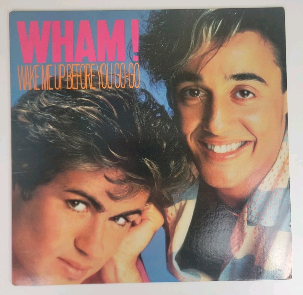 Wham! – Wake Me Up Before You Go-Go 12" 45 RPM Single 1984 Columbia Pitman NM/NM