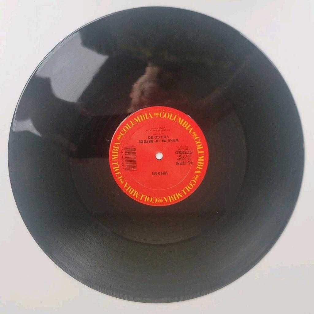 Wham! – Wake Me Up Before You Go-Go 12" 45 RPM Single 1984 Columbia Pitman NM/NM