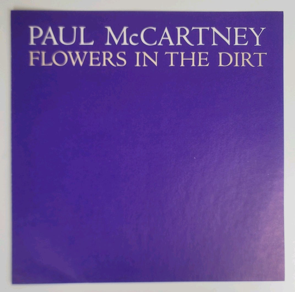 Paul McCartney – Flowers In The Dirt LP 1989 US 1st Press Masterdisk DMM NM/NM