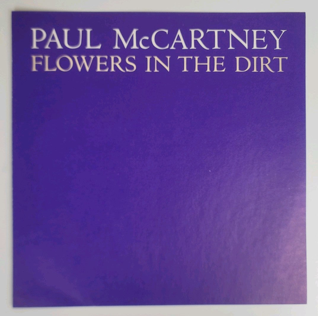 Paul McCartney – Flowers In The Dirt LP 1989 US 1st Press Masterdisk DMM NM/NM