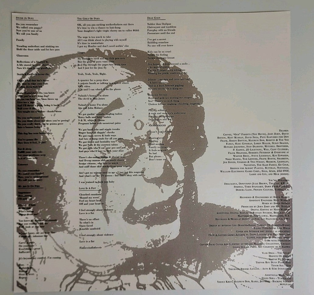 Mr. Bungle – Self-Titled 2LP 180g Vinyl Etched Music On Vinyl MOVLP1201 NM/NM