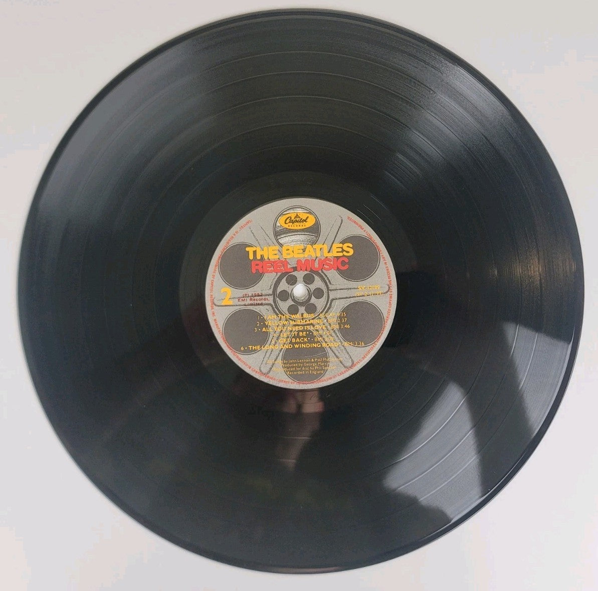 Beatles – Reel Music LP Vinyl 1982 Original Capitol Winchester SV-12199 NM/NM