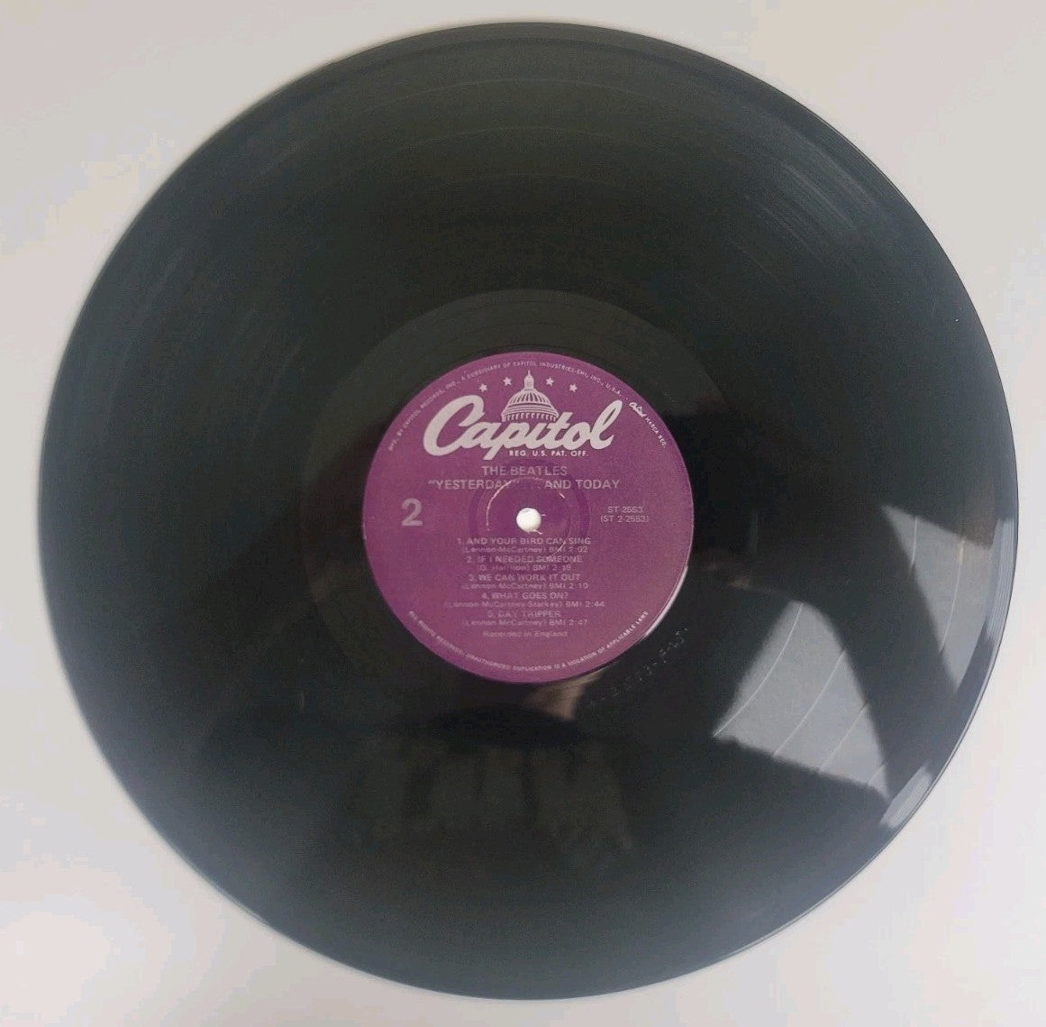 The Beatles – Yesterday And Today LP All True Stereo 1978 Capitol Purple NM/VG+
