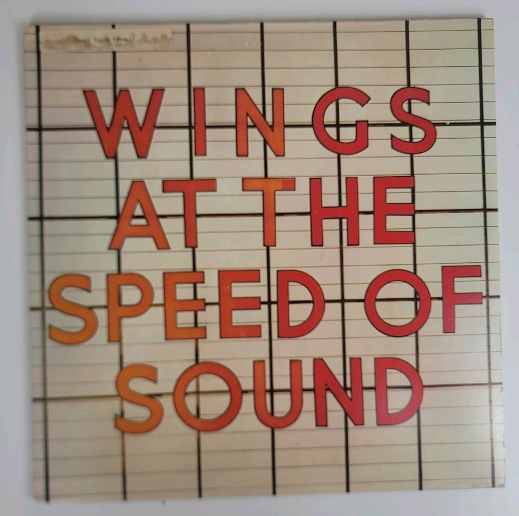 Wings – At The Speed Of Sound LP 1976 US 1st Press Winchester Wally Wly NM/VG+