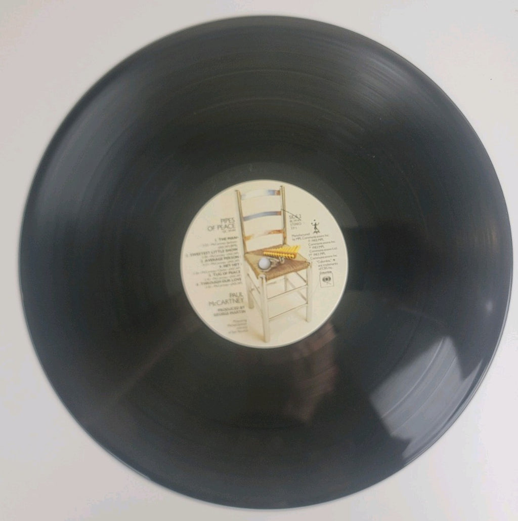 Paul McCartney – Pipes Of Peace LP 1983 US 1st Press Carrollton -1F Gatefold VG+