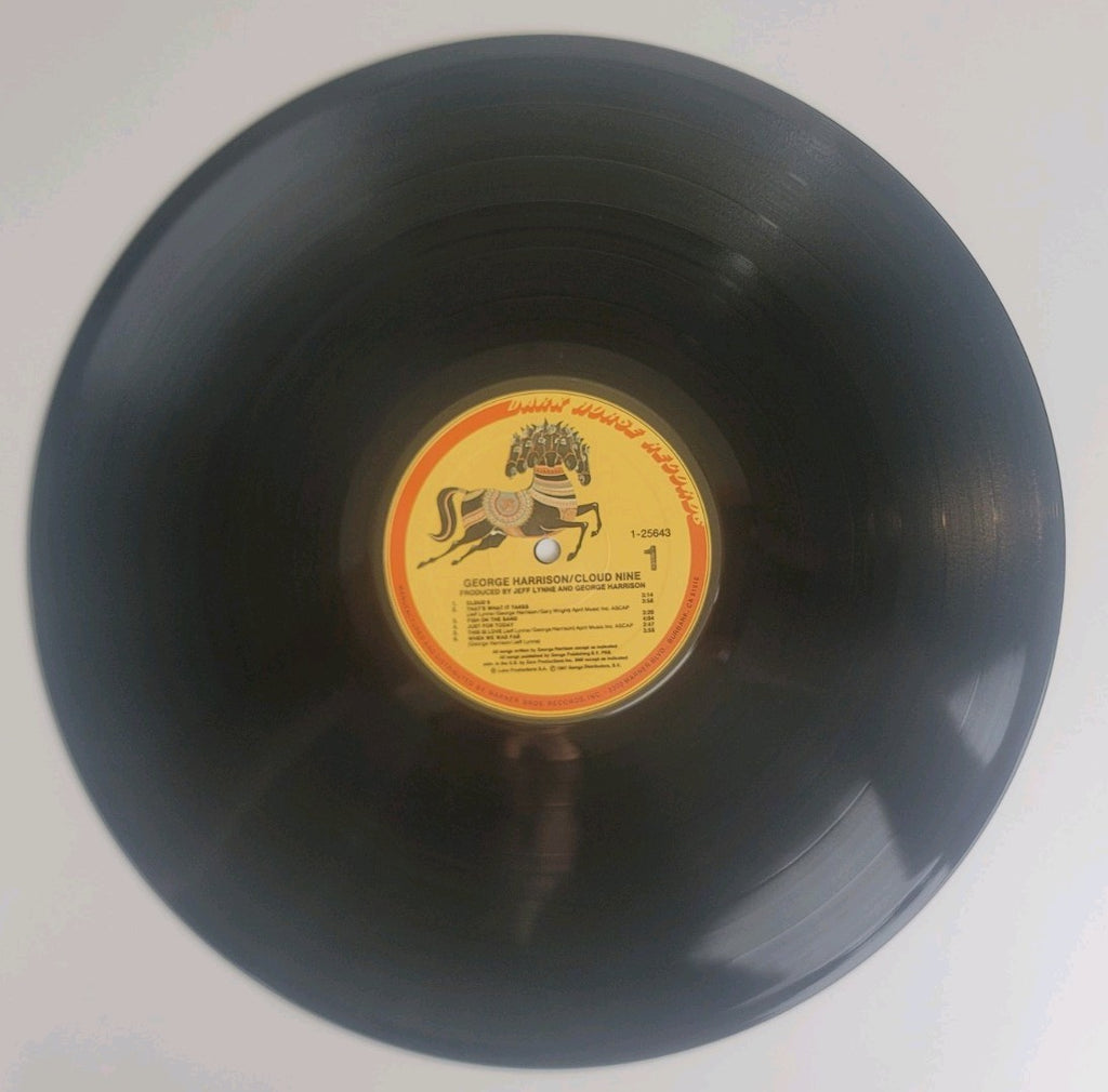George Harrison – Cloud Nine LP 1987 US 1st Press Specialty Flower Master NM/NM