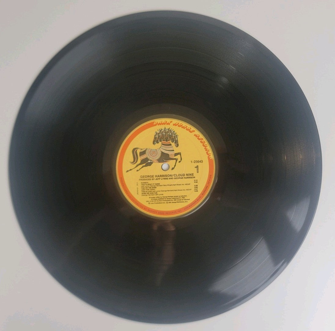 George Harrison – Cloud Nine LP 1987 US 1st Press Specialty Flower Master NM/NM