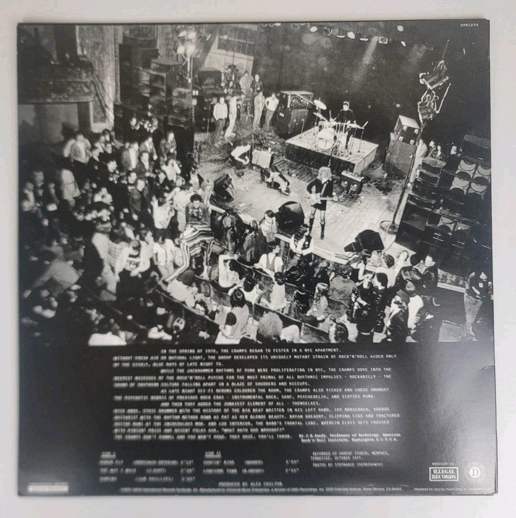 THE CRAMPS Gravest Hits 12" EP 200g QRP Vinyl Foil Numbered Drastic Plastic