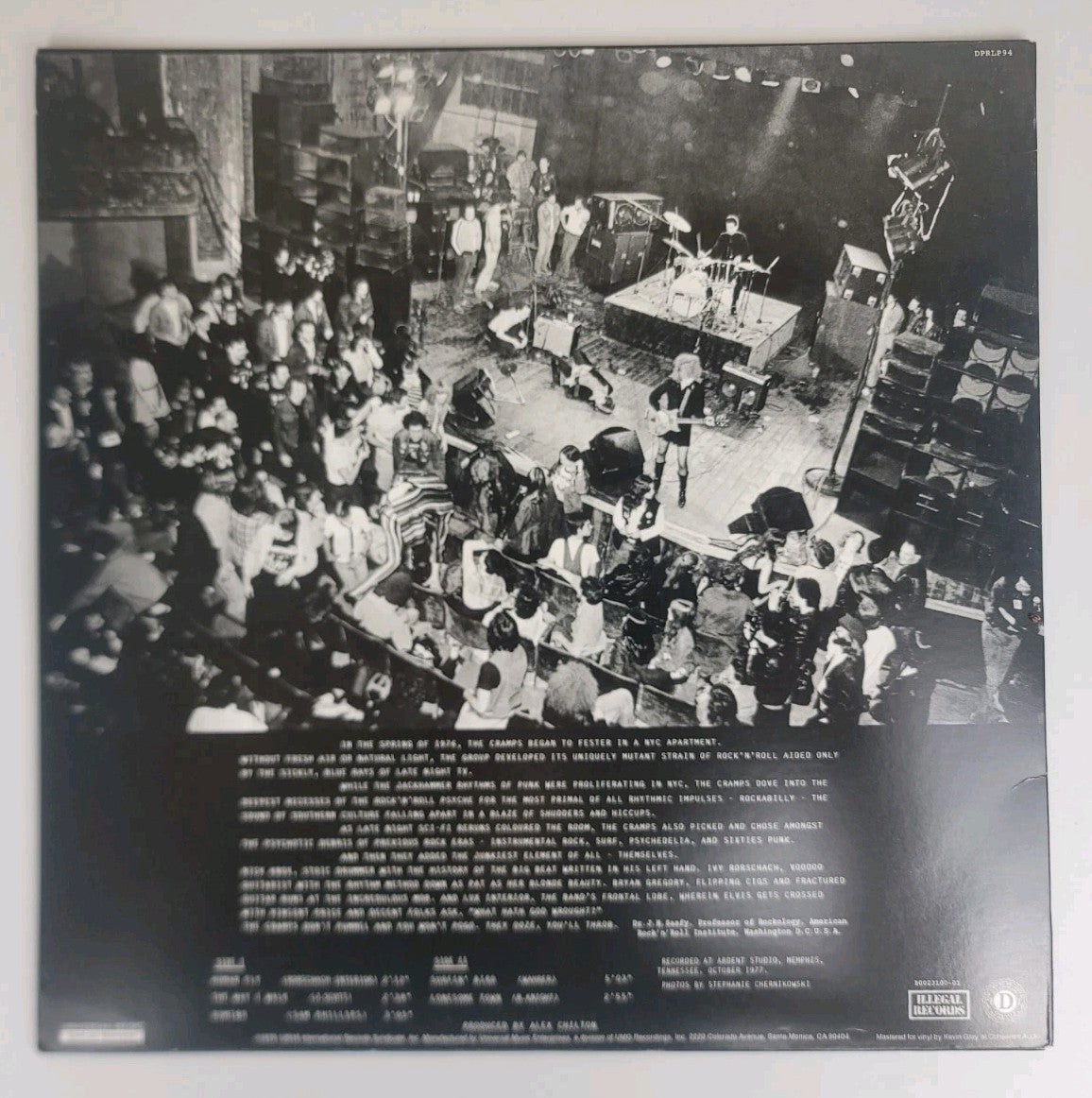 THE CRAMPS Gravest Hits 12" EP 200g QRP Vinyl Foil Numbered Drastic Plastic
