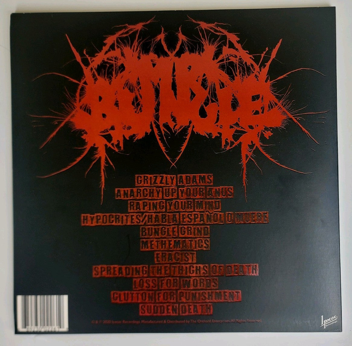 Mr. Bungle – Raging Wrath Easter Bunny Demo 2LP Ruby Red Vinyl IPC226LP NM/NM