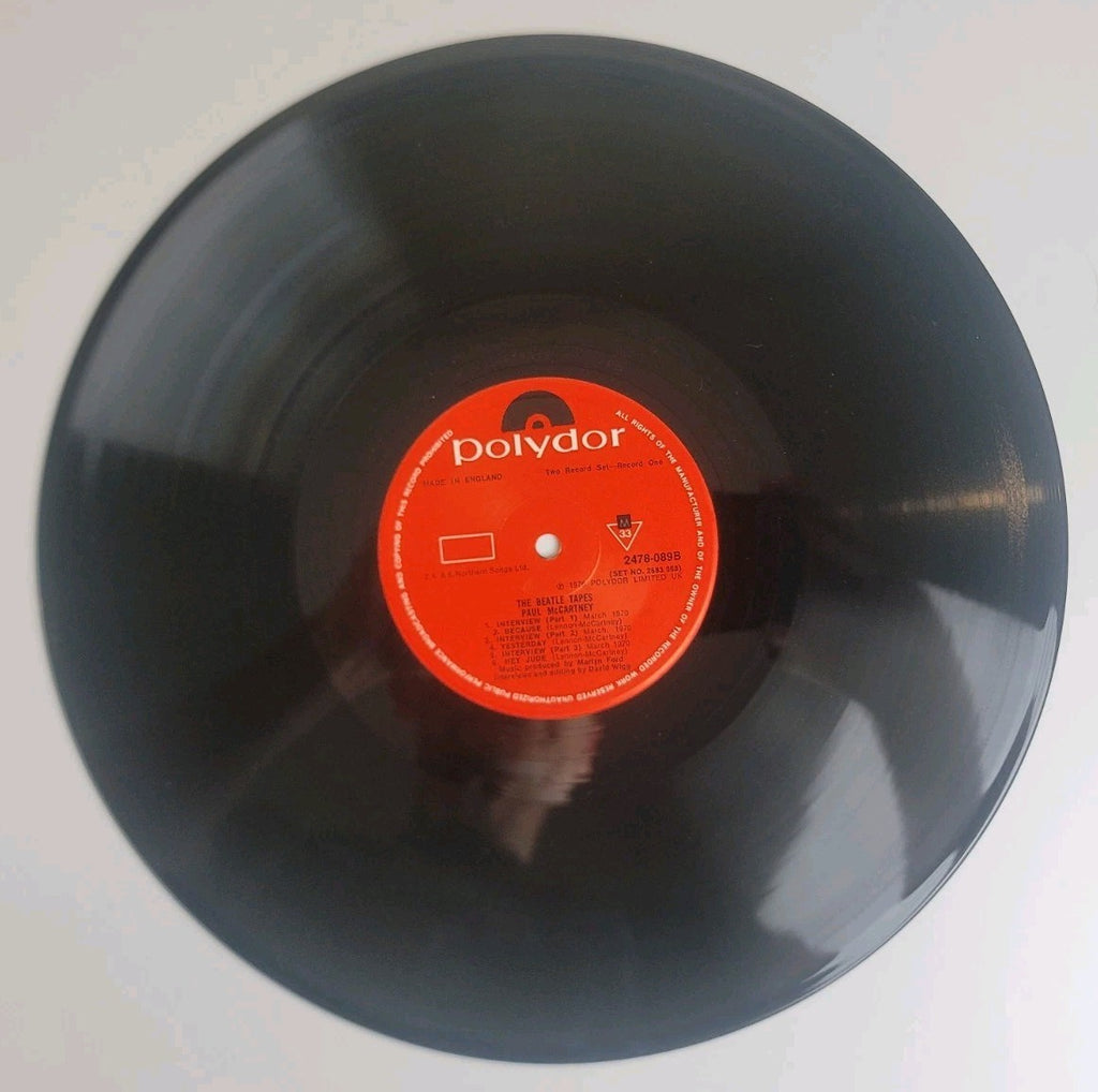 The Beatles – The Beatles Tapes (David Wigg) 2LP 1976 UK Polydor Booklet NM/VG+
