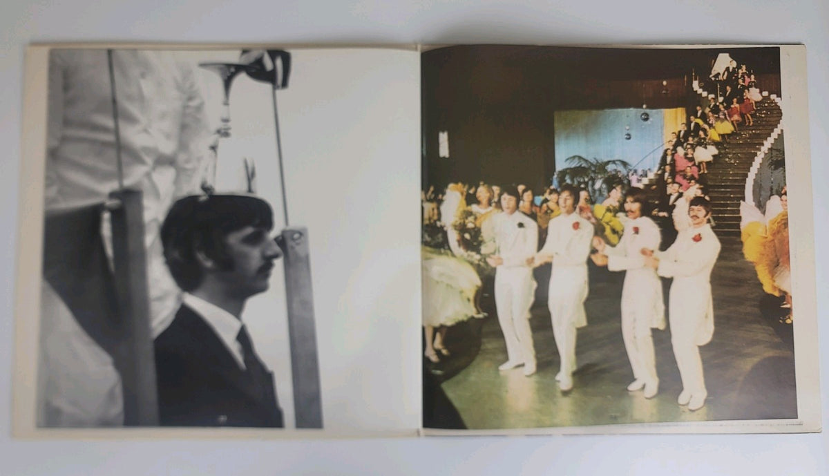 Beatles Magical Mystery Tour LP 1976 UK 1st Parlophone Harry Moss HTM NM/VG+