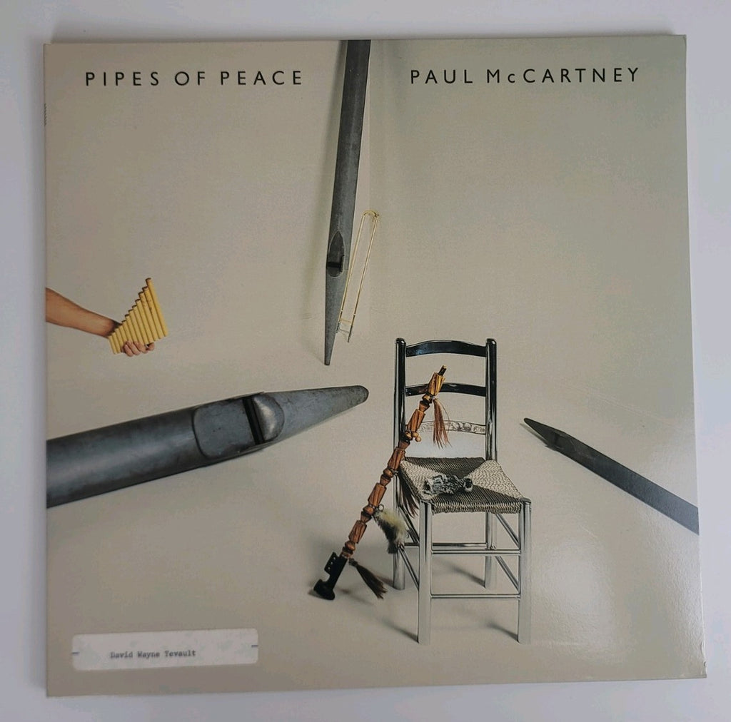 Paul McCartney – Pipes Of Peace LP 1983 US 1st Press Carrollton -1F Gatefold VG+