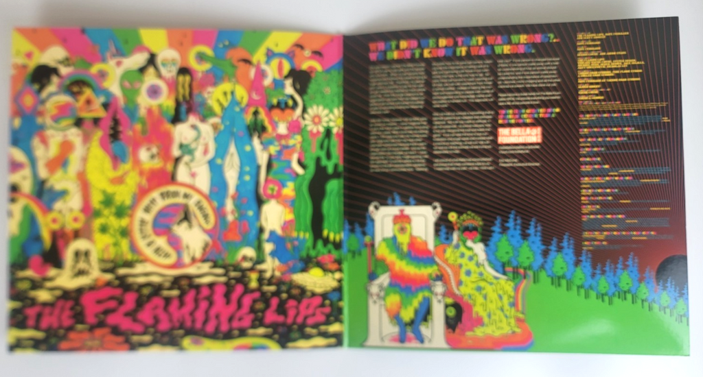 Flaming Lips With A Little Help From My Fwends LP Orange Vinyl United NM/NM