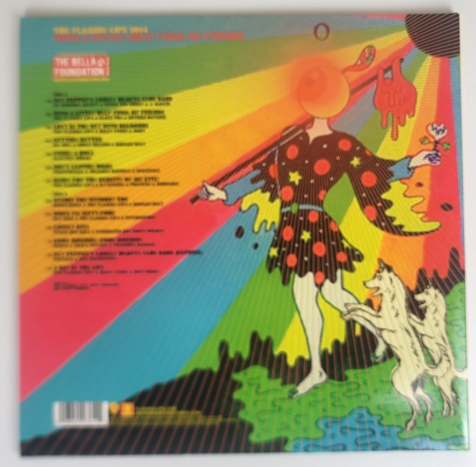 Flaming Lips With A Little Help From My Fwends LP Orange Vinyl United NM/NM