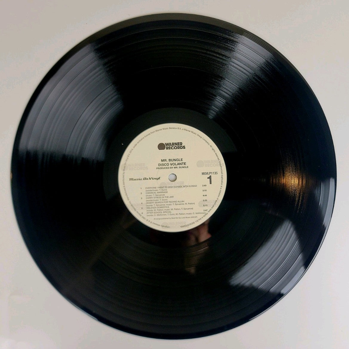 Mr. Bungle – Disco Volante LP 180g Vinyl Reissue Music On Vinyl MOVLP1135 NM/NM