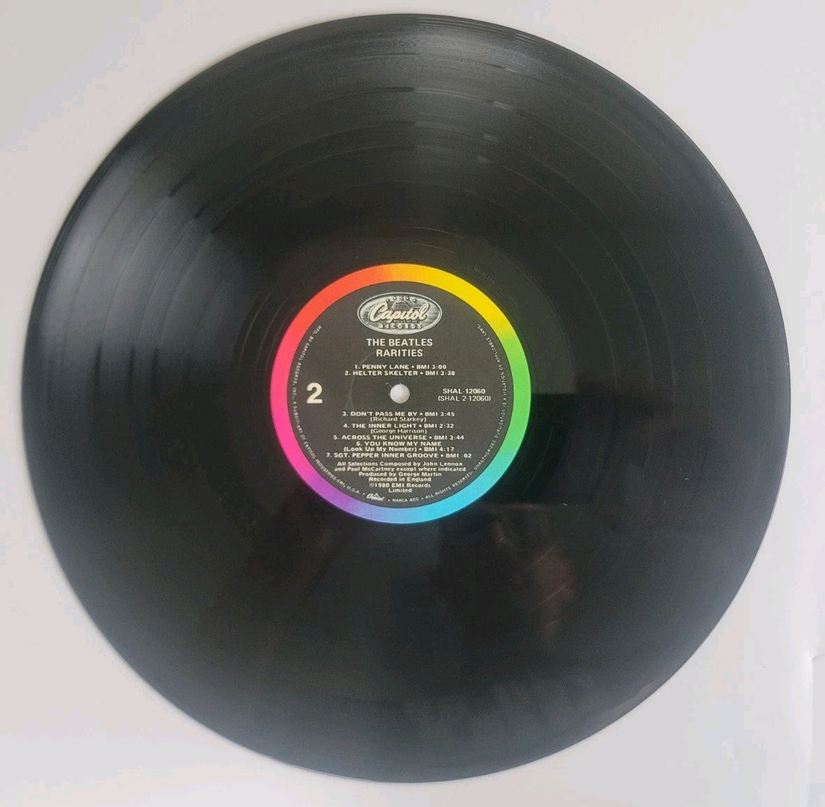 The Beatles – Rarities LP 1st Cover Butcher Shot 1980 Capitol Jacksonville NM/VG+