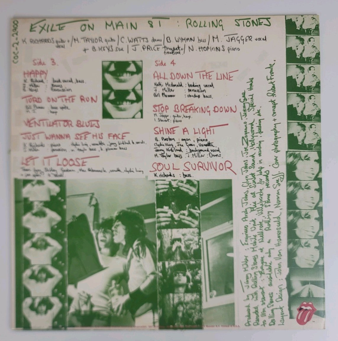 Rolling Stones Exile On Main St 2LP 1977 US Specialty Presswell AT Hybrid NM/VG+