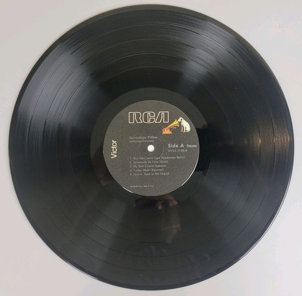 Jefferson Airplane Surrealistic Pillow LP 1980 RCA Indianapolis Hybrid NM/G+