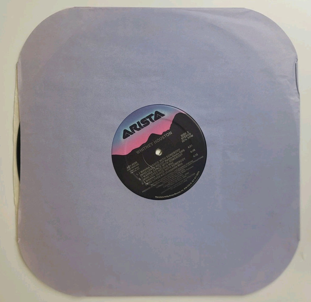 Whitney Houston – I Wanna Dance With Somebody 12" Vinyl Single (1987 Arista DMM Sterling NM/VG+)