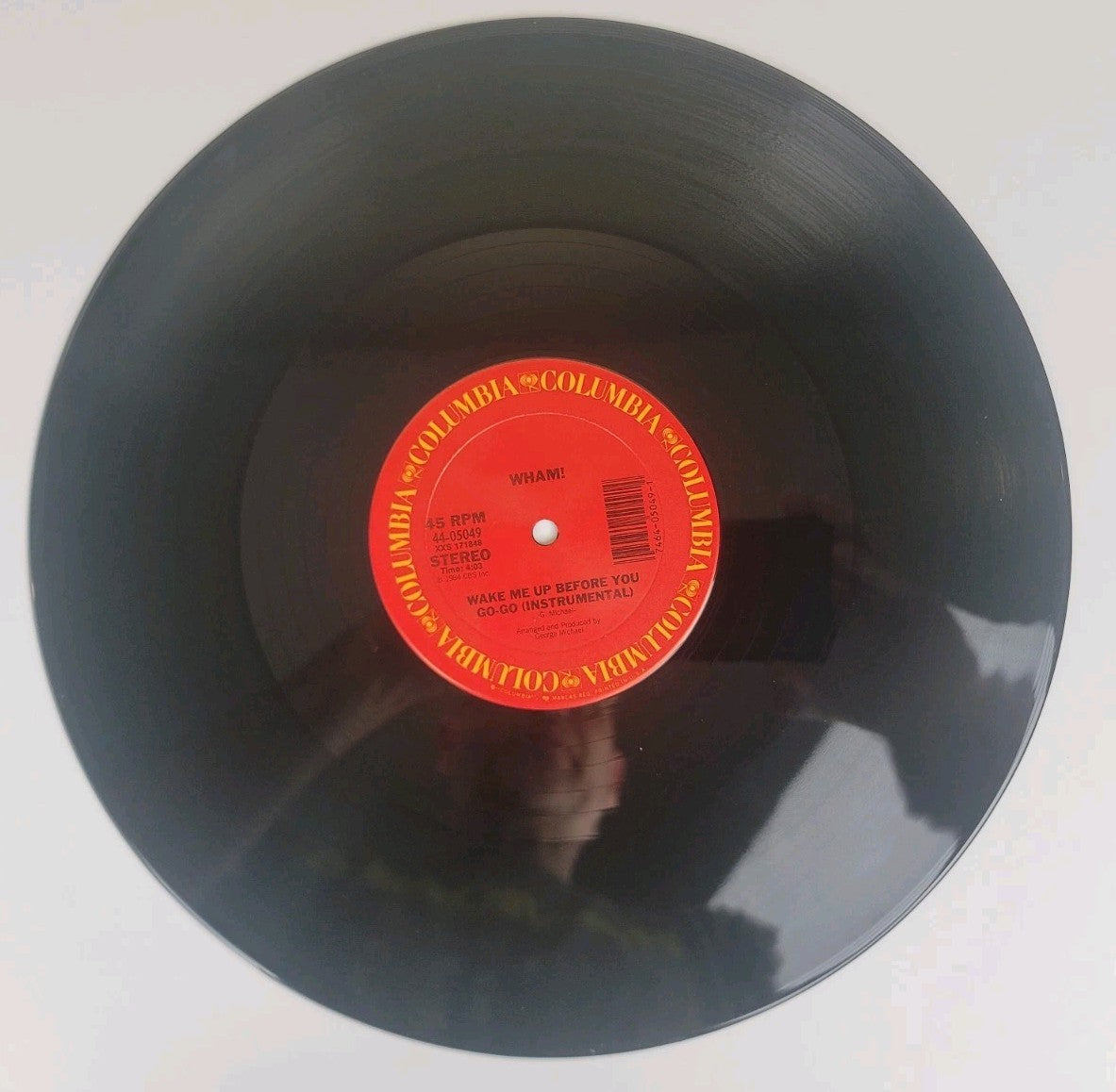Wham! – Wake Me Up Before You Go-Go 12" 45 RPM Single 1984 Columbia Pitman NM/NM