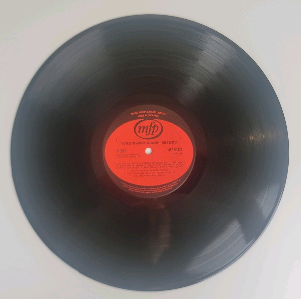 George Harrison – The Best Of George Harrison LP 1981 UK EMI MFP 50523 NM/VG+