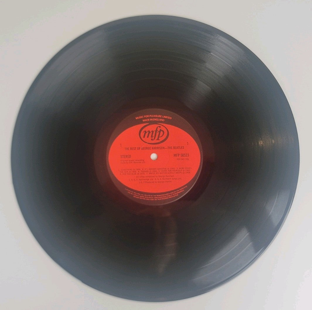 George Harrison – The Best Of George Harrison LP 1981 UK EMI MFP 50523 NM/VG+