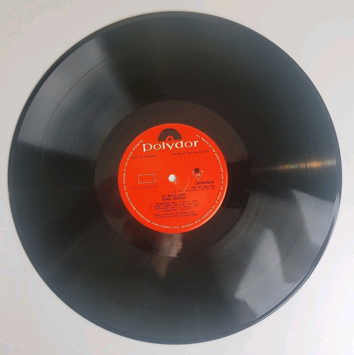 The Beatles – The Beatles Tapes (David Wigg) 2LP 1976 UK Polydor Booklet NM/VG+
