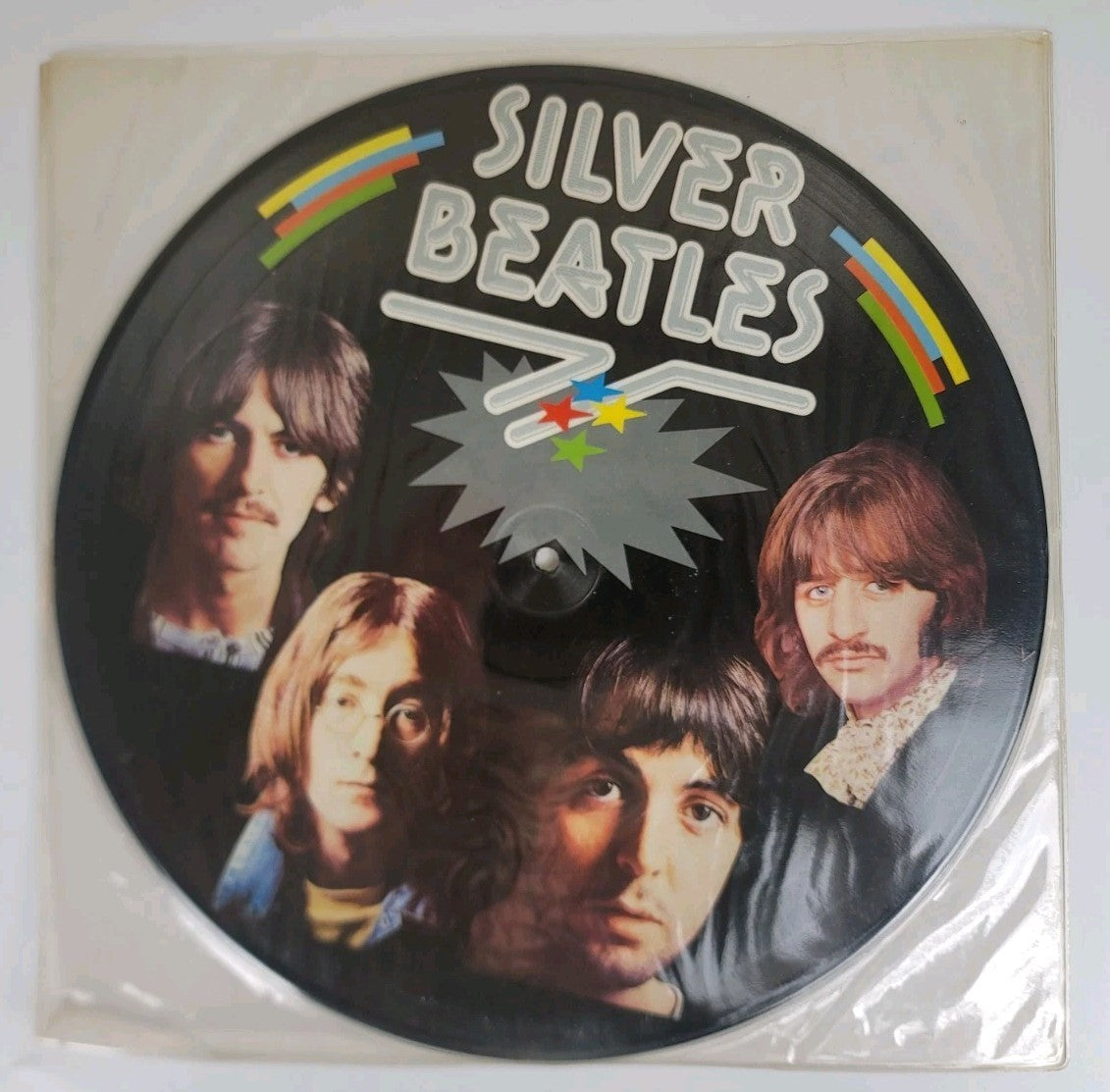 Silver Beatles LP Denmark 1982 All Round Trading Decca Tapes Mono Import NM/NM