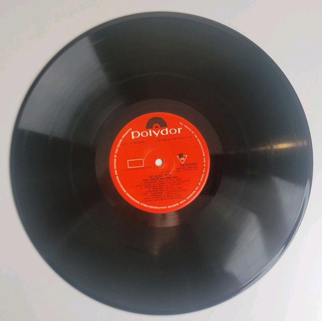 The Beatles – The Beatles Tapes (David Wigg) 2LP 1976 UK Polydor Booklet NM/VG+