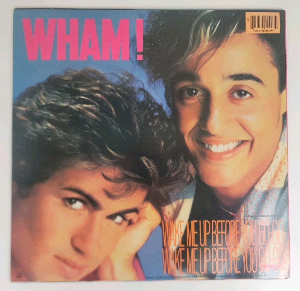 Wham! – Wake Me Up Before You Go-Go 12" 45 RPM Single 1984 Columbia Pitman NM/NM